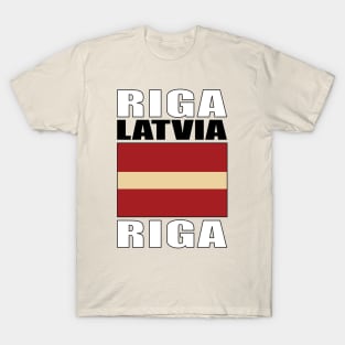 Flag of Latvia T-Shirt